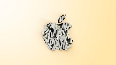 苹果标志 现金功能 黄色