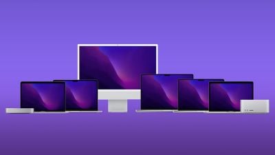 苹果硅 Mac 阵容 WWDC 2022 特色 紫色
