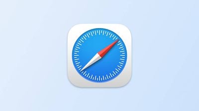 Safari 图标蓝色横幅